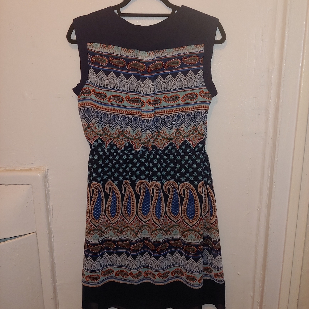 Enfocus Studio Multicolor Patterned Dress - Picture 6 of 9